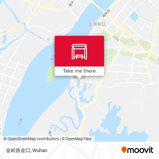 金岭路金口 map