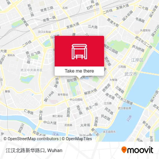 江汉北路新华路口 map