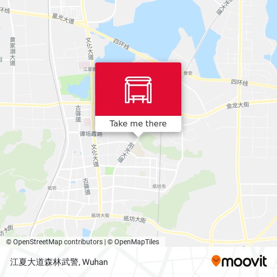 江夏大道森林武警 map