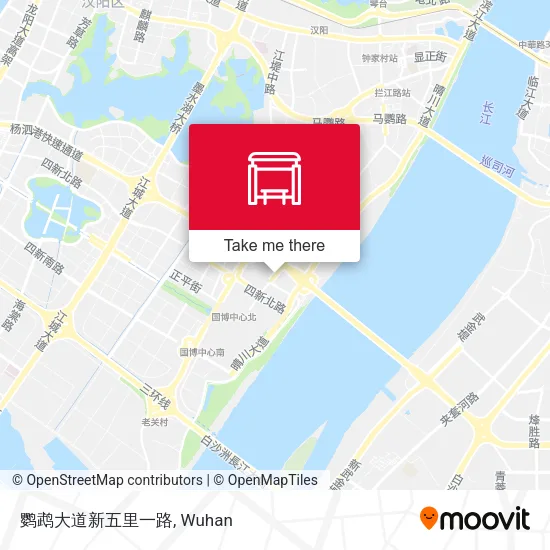 鹦鹉大道新五里一路 map