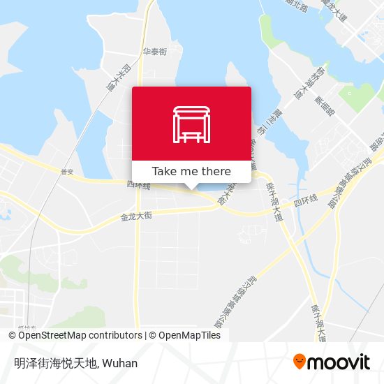 明泽街海悦天地 map