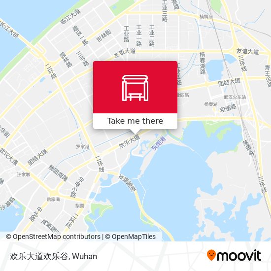 欢乐大道欢乐谷 map