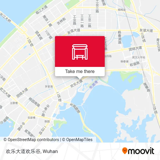 欢乐大道欢乐谷 map