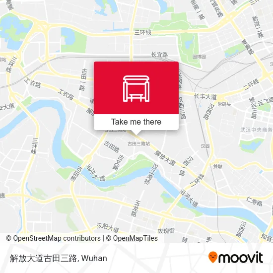 解放大道古田三路 map