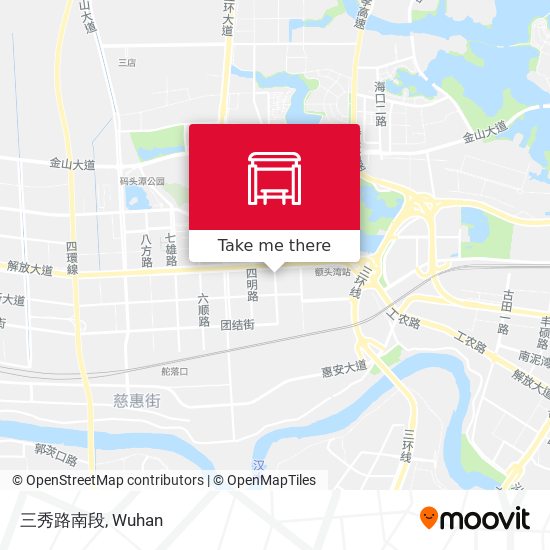 三秀路南段 map