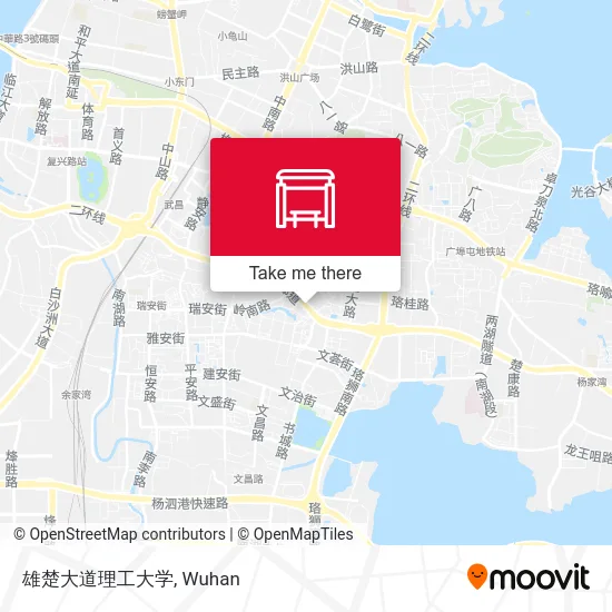 雄楚大道理工大学 map