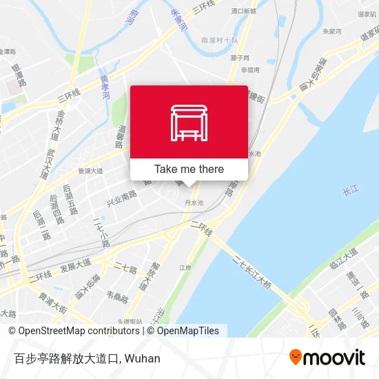 百步亭路解放大道口 map