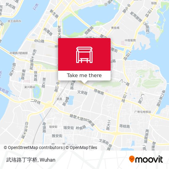 武珞路丁字桥 map