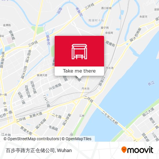 百步亭路方正仓储公司 map