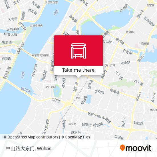 中山路大东门 map