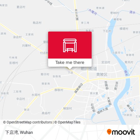 下店湾 map