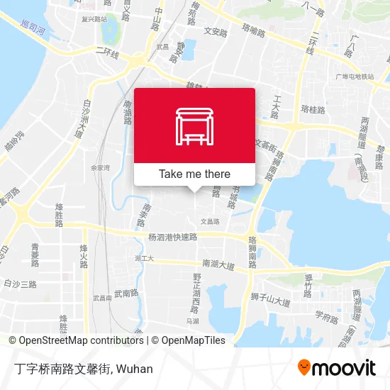 丁字桥南路文馨街 map