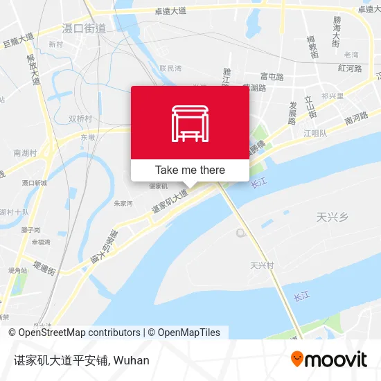 谌家矶大道平安铺 map