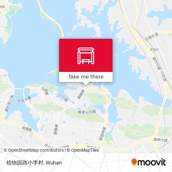 植物园路小李村 map