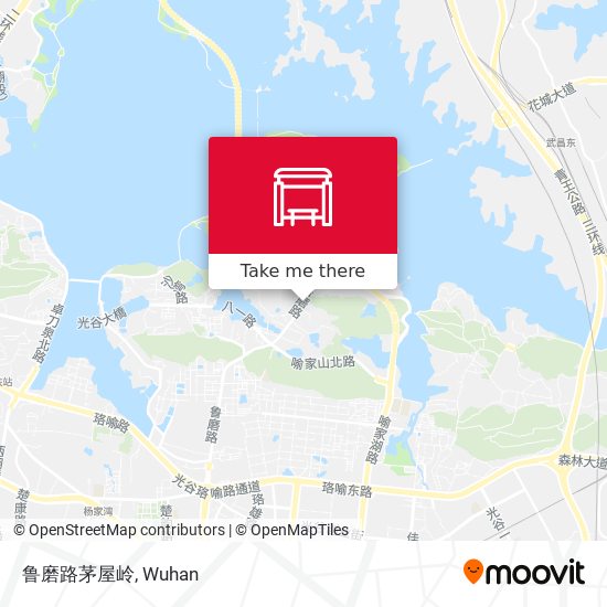 鲁磨路茅屋岭 map