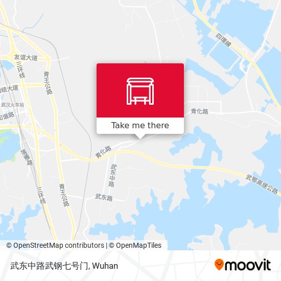 武东中路武钢七号门 map