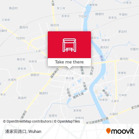 潘家田路口 map