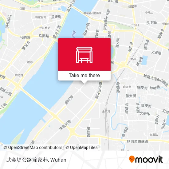 武金堤公路涂家巷 map