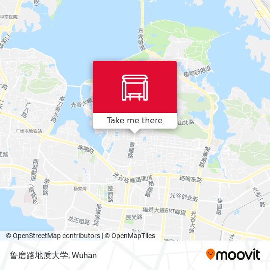 鲁磨路地质大学 map