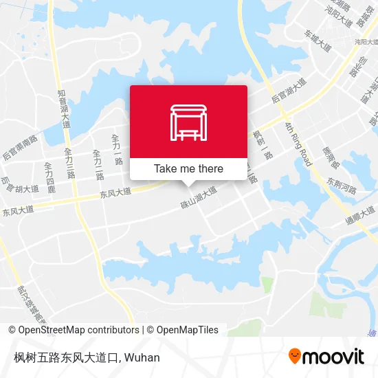 枫树五路东风大道口 map