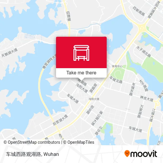 车城西路观湖路 map