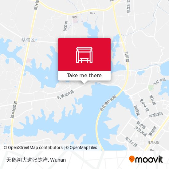 天鹅湖大道张陈湾 map