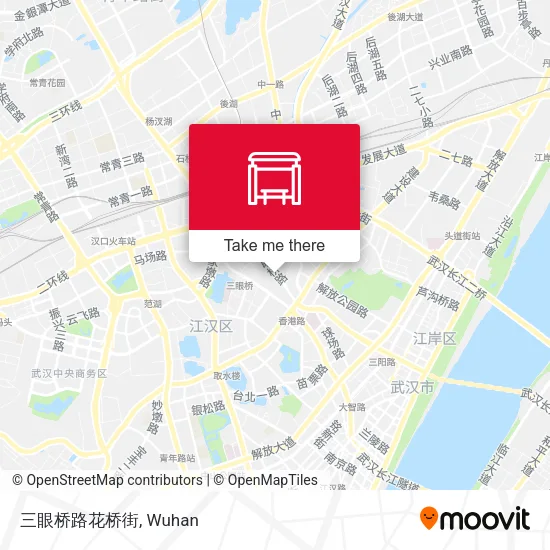 三眼桥路花桥街 map
