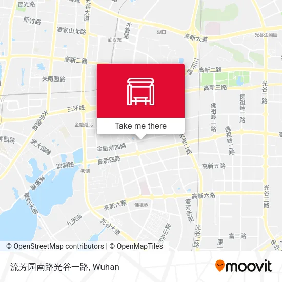 流芳园南路光谷一路 map