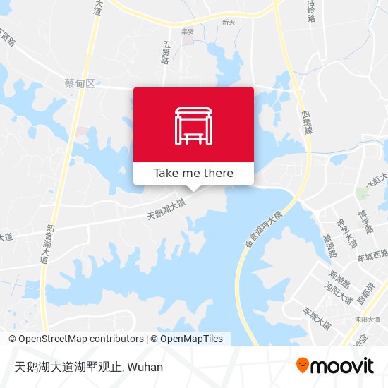 天鹅湖大道湖墅观止 map