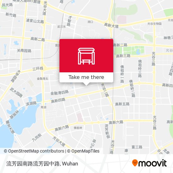 流芳园南路流芳园中路 map