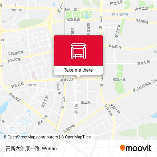 高新六路康一路 map