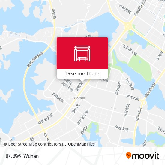 联城路 map