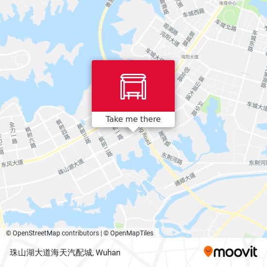 珠山湖大道海天汽配城 map