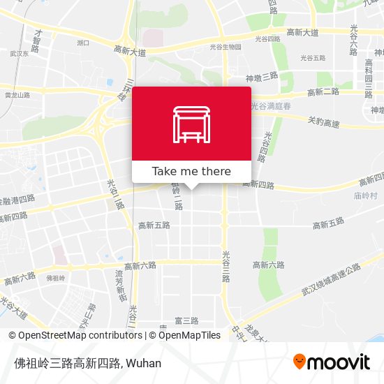佛祖岭三路高新四路 map