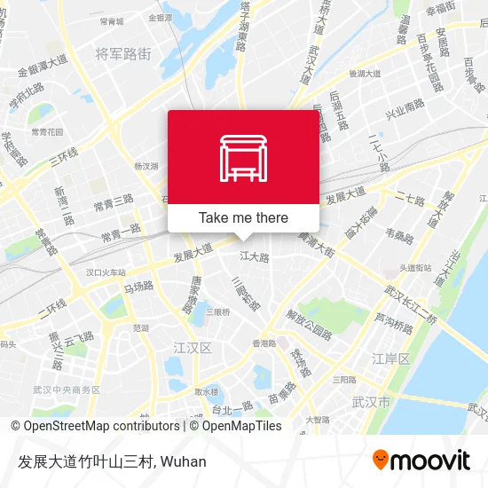 发展大道竹叶山三村 map