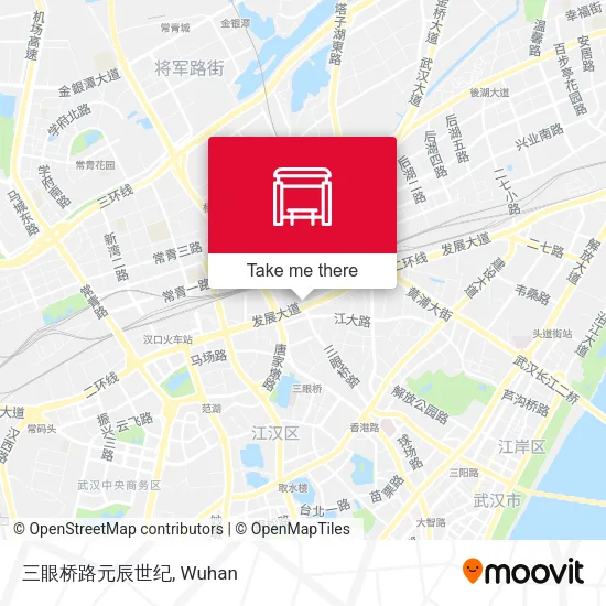 三眼桥路元辰世纪 map