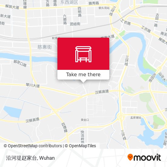 沿河堤赵家台 map