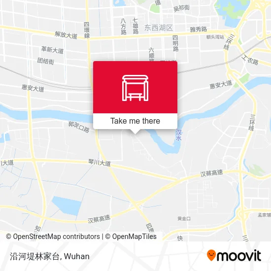 沿河堤林家台 map