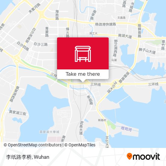 李纸路李桥 map