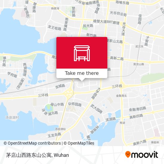 茅店山西路东山公寓 map