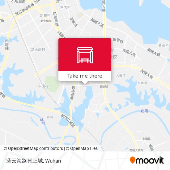 汤云海路巢上城 map