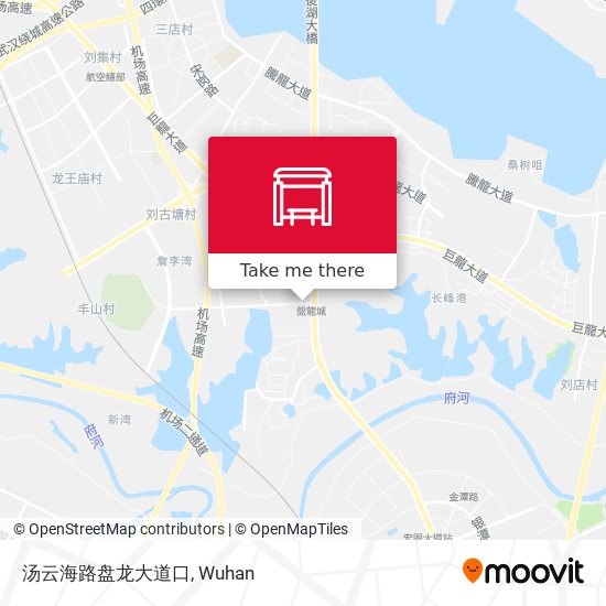 汤云海路盘龙大道口 map