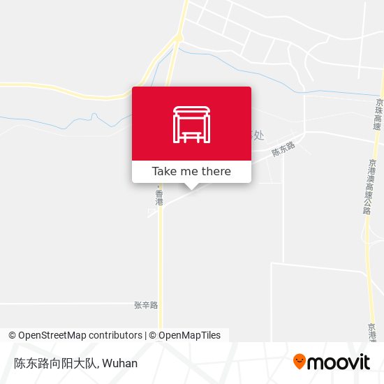 陈东路向阳大队 map