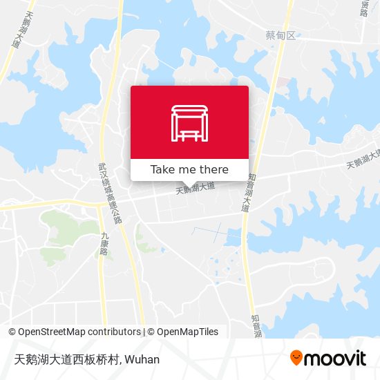 天鹅湖大道西板桥村 map