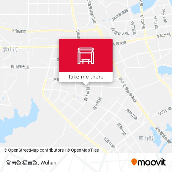 常寿路福吉路 map