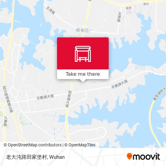 老大沌路田家堡村 map