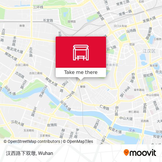 汉西路下双墩 map