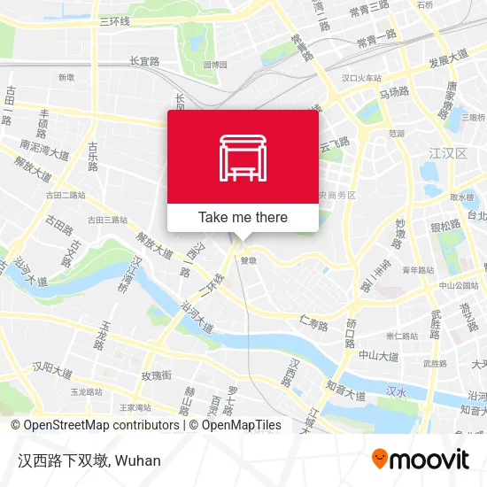 汉西路下双墩 map