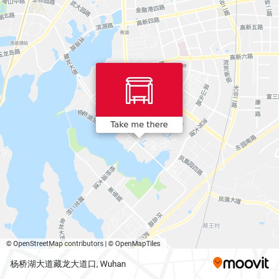 杨桥湖大道藏龙大道口 map
