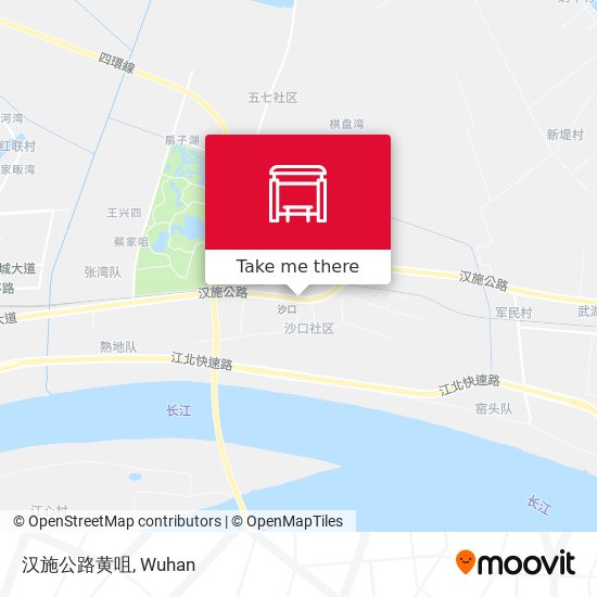 汉施公路黄咀 map
